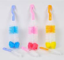 2Pcs/set Baby Bottle Brush Nimbler Baby Feeding Milk Bottle Brushes 360 Degree Bottle Wash brush Sponge Cleaning Kit 2024 - buy cheap