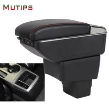 Mutips For Mazda CX-3 CX 3 CX3 armrest leather arm rest styling rise storage box decoration center console car accessories 2018 2024 - buy cheap