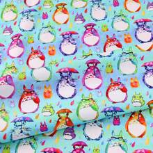 Tecidos estampados de algodão japoneses 50x140cm, diy, costura, acolchoado para patchwork, boneca, travesseiro, decorativo, tecido de algodão 2024 - compre barato