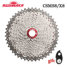 SunRace-Cassette de 11 velocidades para bicicleta de montaña, Casette CSMS8 CSMX8, piñón libre compatible con Shimano SRAM Flywheel, 11-46 2024 - compra barato