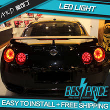 AKD tuning cars Tail lights For Nissan GT-R GTR Taillights LED DRL Running lights Fog lights angel eyes Rear parking lights 2024 - buy cheap