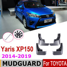 Mudflap For Toyota Vios Yaris XP150 Hatchback 2019~2014 Fender Mud Guard Splash Flaps Mudguard Accessories 2018 2017 2016 2015 2024 - buy cheap