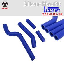 Kit de mangueira do radiador de silicone para motocicleta yamaha, yz250 yz, 250, 2003, 2004, 2005, 2006, 2007, 2008, 2009 e 2010 2024 - compre barato