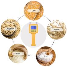 Цифровая влажность метр передвижная для зерна измеритель влажности TK100S применение для кукурузы Пшено рис бобов, пшеницы муки 2024 - купить недорого