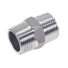 Male to Male Hex Nipple Threaded Reducer Pipe Fitting Stainless Steel 304 DN6 DN8 DN10 1/8'' 1/4'' 3/4'' 1'' 2024 - buy cheap