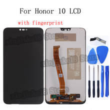 5.84" Original For Huawei Honor 10 LCD Display Touch Screen Digitizer Assembly For Honor 10 with fingerprint Phone Repair kit 2024 - buy cheap