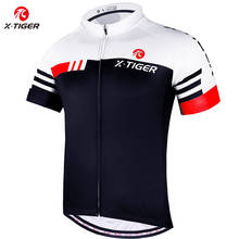 X-TIGER Quick Dry Cycling Jerseys Summer Short Sleeves MTB Bike Cycling Clothing Ropa  Maillot Ciclismo Racing Bicycle Clothes 2024 - buy cheap