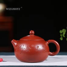 WIZAMONY Yixing Yixing Clay Teapot Entirely Handmade Masters Raw Ore Xi Shi Pot Kung Fu Travel Tea Set Gift Teapot Wholesale 2024 - buy cheap