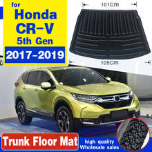 Car Rear Boot Cargo Liner Trunk Floor Mat Carpet Tray Mats Pad Mat Carpets Anti-dirty For Honda CR-V CRV C-RV 2017 2018 2019 2024 - buy cheap