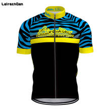 SPTGRVO LairschDan черный и синий Джерси для велоспорта Мужская велосипедная Джерси Ciclismo Hombre велосипедная рубашка с коротким рукавом Maillot MTB Racing Топы 2024 - купить недорого