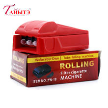 Portable 8mm Plastic Mini Three-tube Cigarette Puller Manual Push-pull Tobacco Cigarettes Rolling Machine Smoke Tool Accessories 2024 - buy cheap