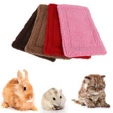 Small Pet Guinea Pig Hamster Bed House Winter Warm Squirrel Hedgehog Rabbit Bed Cushion Mat House Nest Hamster Accessorie 2024 - buy cheap