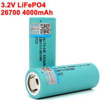Bateria de alta potência máxima 5c da descarga contínua da bateria 3c de 3.2v 26700 4000mah lifepo4 para o armazenamento bonde da energia do trotinette do carro 2024 - compre barato
