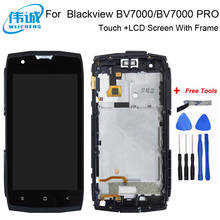 New Touch Screen LCD Display For Blackview BV7000 BV7000 Pro Digitizer Assembly With Frame Replacement lcd Sensor Parts Tools 2024 - buy cheap