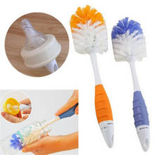 Baby Bottle Brushes For Cleaning Kids Milk Feed Bottle Nipple Pacifier Nozzle Spout Tube Cleaning Brush Sets Bottle Brushes 2024 - buy cheap