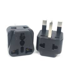 Universal au eua ue para reino unido plug 2 em 1 adaptador de carregador de energia de viagem internacional uk plug tipo g hong kong singapura malásia 2024 - compre barato