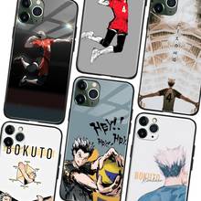 Koutarou Bokuto Haikyuu Anime Tempered Glass Soft Silicone Phone Case For iPhone 7 8 X Xr Xs 11 12 13 Mini Pro Max Cover Shell 2024 - buy cheap