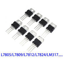 10PCS L7805CV L7806CV L7808CV L7809CV L7812CV L7815CV L7824CV LM317T IRF3205 E13009-2 TO220 TO-220 new and original IC Chipset 2024 - buy cheap