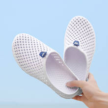 Sandálias rasteirinhas respiráveis para homens e mulheres, chinelos casual unissex de praia, tamanhos 36-45, verão, 2021 2024 - compre barato