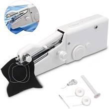 Mini Sewing Machine Home Handheld Cordless Handy Stitch Electric Sewing Machine With Sew Kits For Fabric Clothing Droshipping 2024 - buy cheap