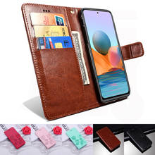 Case Protector For Xiaomi Redmi Note 10 Pro чехол Flip Cover PU Leather Back Capa For Redmi Note 10 Funda Phone Wallet Shell Bag 2024 - buy cheap