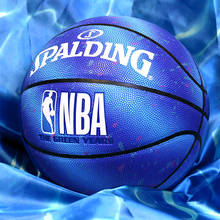 SPALDING-pelota de baloncesto para niños, Original, estándar, PU N ° 7, resistente al desgaste, para exteriores, 76-827Y 2024 - compra barato