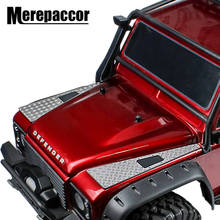 Rejilla de admisión de placa antideslizante MEREPACCOR Metal TRX 4 para 1/10 RC Crawler Traxxas TRX-4 TRX4 2024 - compra barato