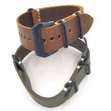 Feito à mão 20mm 22mm 24mm 26mm pulseira de couro genuíno cor marrom escuro relógio do vintage pulseira de couro cinta relógio substituição 2024 - compre barato