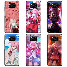 Capa para celular zero two dentro da fragrância, para poco m3 f1 f2 f3 x3 pro, xiaomi mi 11 lite ultra note 10 mi 10t 9t pro coque 2024 - compre barato