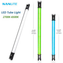 NanGuang Nanlite 77cm 117cm 2700K-6500K LED Tube Photography Light RGB Color Handheld Stick Light For Photos Video Movie Vlog 2024 - buy cheap