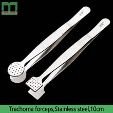 Trachoma forceps square head Round head stainless steel 10cm ophthalmic instruments surgical forceps 2024 - buy cheap