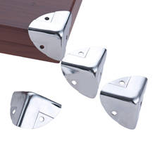 Soportes de esquina de bolsas de aire de aviación de hierro, funda de madera para muebles, soporte de armario, protectores de esquina de borde de Metal, 4 Uds. 2024 - compra barato