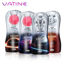 VATINE Male Masturbation Cup Soft Pussy Transparent Vagina Adult Endurance Exercise Vacuum Sex Cup Sex Toys for Men Sex Products 2024 - buy cheap