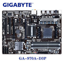 Разъем AM3 AM3 + для AMD 970 Gigabyte GA-970A-D3P материнская плата DDR3 32 Гб 970A-D3P 970A D3P настольная системная плата CEB ATX б/у 2024 - купить недорого