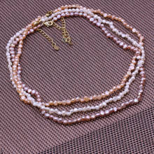 Natural Freshwater Pearl Necklace Exquisite Irregular Baroque Beads For Elegant Women Love Romantic Gift 2024 - buy cheap