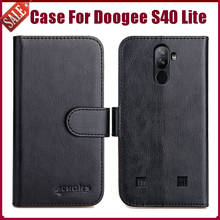 Hot! Doogee S40 Lite Case 5.5" 6 Colors Flip Soft Leather Phone Wallet Cover For Doogee S40 Lite Case Stand Function Card Slots 2024 - buy cheap