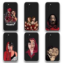 Spain TV Money Heist House Paper Phone Case For Huawei P20 P30 P40 lite E Pro Mate 40 30 20 Pro P Smart 2020 2024 - buy cheap