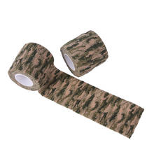 4.5M 2 Pcs Roll Camouflage Wrap Bandage Military Stretch Medical Bandage Camouflage Tape Self-Adhesive Gun Decor 2024 - buy cheap