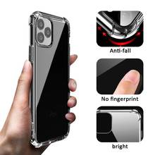 Funda de teléfono transparente ultrafina para IPhone 12, carcasa trasera de silicona suave para IPhone 12 Pro, carcasa protectora de TPU para IPhone 2024 - compra barato