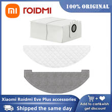 Original roidmi eve cleaning vacuum cleaner parts dust bag mop side brush rolling brush disposable mop combo package accessories 2024 - buy cheap