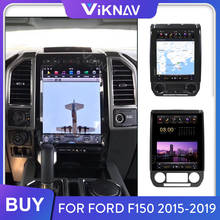 Reprodutor de multimídia de navegação gps para carro, para ford f150 2013-2016, android, rádio automotivo, áudio, hd, touch screen, 12.1 polegada 2024 - compre barato