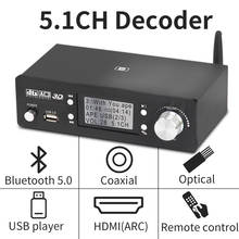 Buy Hd9 5 1ch Audio Decoder Bluetooth 5 0 Reciever Dac Dts Ac3 Dolby Atmos 4k Hdmi Compatible Spdif Arc Pc Usb Sound Card In The Online Store Ayino Direct Store At A Price Of