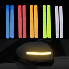 2 Pcs Warning Luminous Tape PET Warning Light Reflector Protective Sticker Waterproof Self adhesive Reflective Car Sticker 2024 - buy cheap