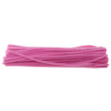 100 Pack Chenille Stems Pipe Cleaners Shilly-stick Handcraft Plush Twist Rods 2024 - buy cheap