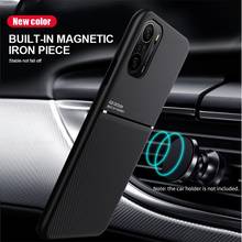 Capa de telefone celular magnética, capa de couro poco f3 à prova de choque mi poco f3 pocof3 6.67 "para xiaomi poco f3 case 2024 - compre barato