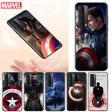 Funda de teléfono de Capitán América de Marvel, para Huawei Y9S Y9A Y9 Y8P Y8S Y7P Y7A Y7 Y6S Y6 Y5P Y5 PRO Lite Prime 2020 2019 2018 2024 - compra barato
