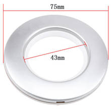 50 Pack Curtain Grommet Inner Diameter Curtain Eyelet Rings Nanoscale Low Noise Roman Ring Silver 43mm 2024 - buy cheap