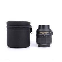 Bolsa para lentes de 7,5x9cm, estuche para 18-55mm, 50mm, f/1,8, 35mm, Canon, Nikon, Sony, Tamron, Sigma 2024 - compra barato