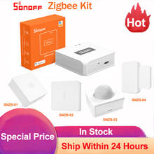 Sonoff Zigbee Bridge Smart Home Zigbee Hub SNZB01 to SNZB04 Zigbee Switch Motion Sensor Wireless door/window Via Ewelink APP 2024 - buy cheap