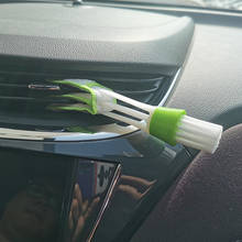 Car Cleaning 2In1 Cleaning Brush Air-Conditioner Outlet Cleaning Dust Brush Gap Sash Grooves Cleaning Tool Car Accessories 2024 - buy cheap